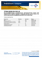 TITAN GEAR GL5 90 LS